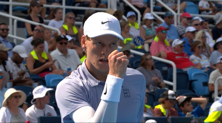  Jannik Sinner vs Felix Auger Aliassime - Quarter-final - Highlights - 14 Aug 2025 from ATP Masters 1000 Western & Southern Open 