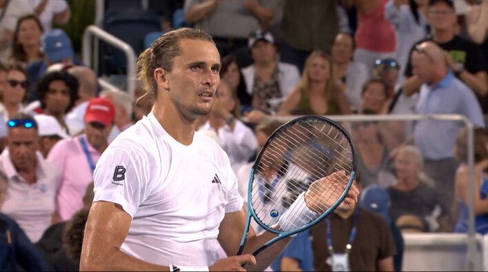 Ben Shelton vs Alexander Zverev - Quarter-final - Highlights - 16 Aug 2025 from ATP Masters 1000 Western & Southern Open 