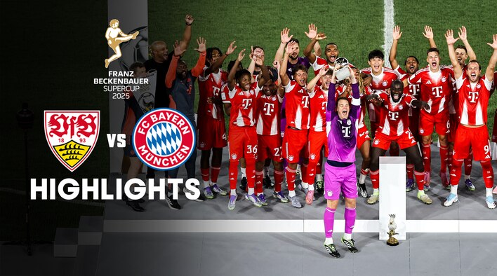 VfB Stuttgart vs Bayern Munich - Highlights - 17 Aug 2025 from DFL Supercup 2025 