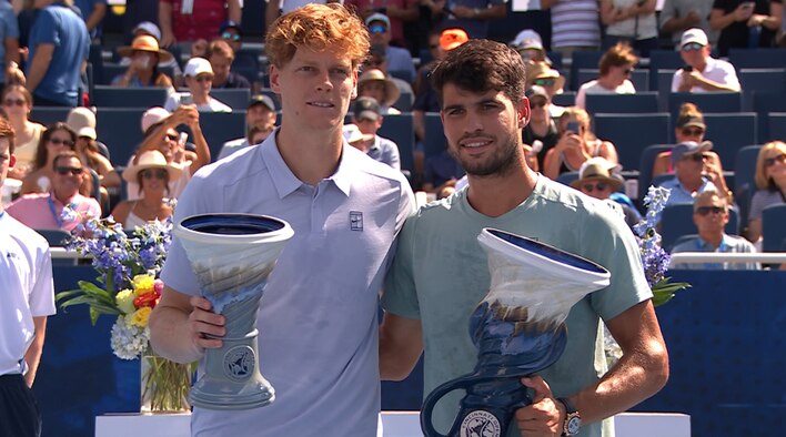 Jannik Sinner vs Carlos Alcaraz - Final - Highlights - 19 Aug 2025 from ATP Masters 1000 Western & Southern Open 