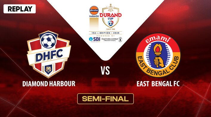 Diamond Harbour FC vs East Bengal FC - Semi-final - Replay - 20 Aug 2025 from IndianOil Durand Cup 2025 