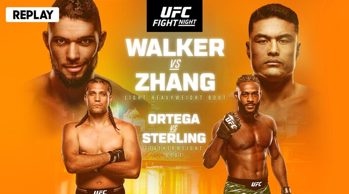 UFC Fight Night - Walker vs Zhang - Replay - 23 Aug 2025 from UFC Fight Night - Walker vs Zhang  