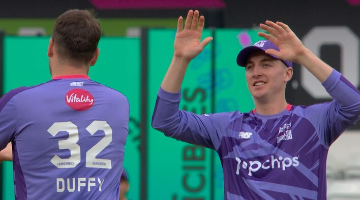 Northern Superchargers vs Oval Invincibles (Men's) - Highlights - 23 Aug 2025 from The Hundred 2025 