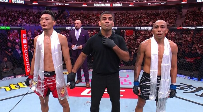 Sumudaerji vs Borjas - Highlights - 23 Aug 2025 from UFC Fight Night - Walker vs. Zhang  