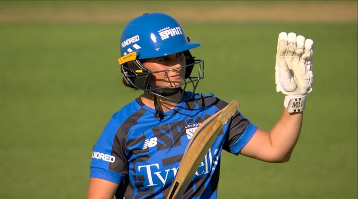 Chathli Powers Through The Chase from The Hundred 2025 (Women's) 