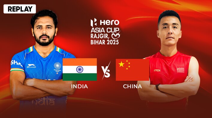 India vs China - Replay - 29 Aug 2025 from Hero Asia Cup 2025 