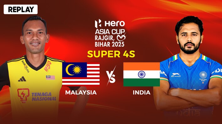 Malaysia vs India - Replay - 4 Sep 2025 from Hero Asia Cup 2025 
