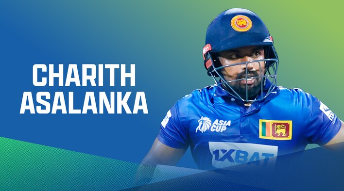 Charith Asalanka in ACC Asia Cup 2025