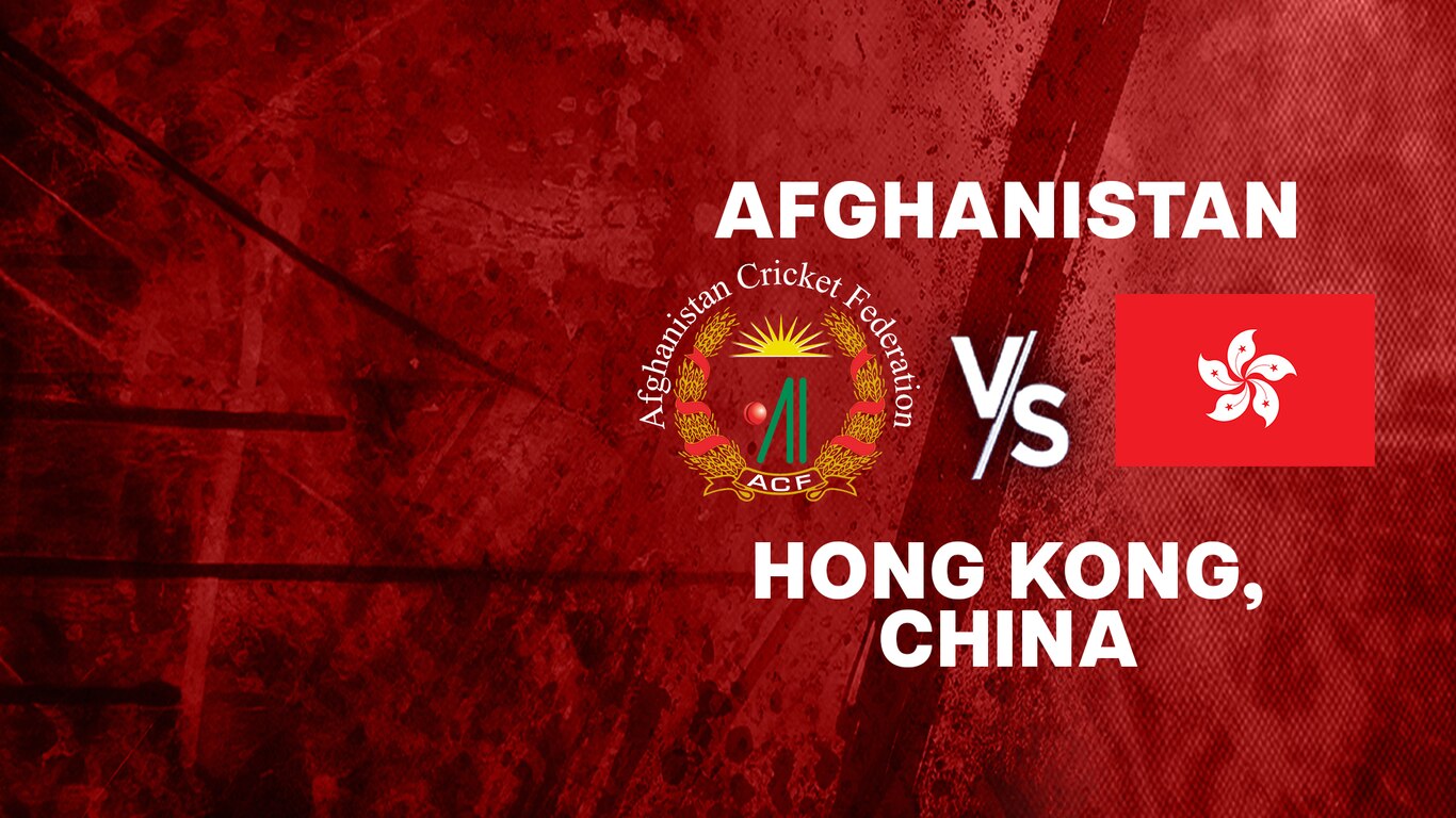 Afghanistan vs Hong Kong, China - ACC Asia Cup 2025