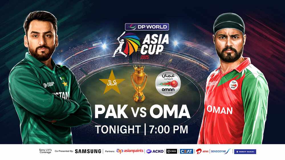 Watch Upcoming - Pakistan vs Oman - Asia Cup 2025 Online - Sony LIV