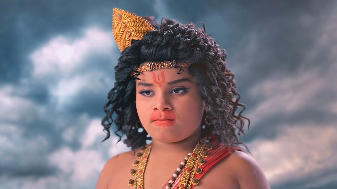 Hanuman Fights Tataka
