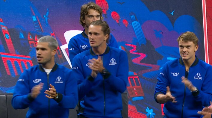 Mensik vs Michelsen - Highlights - 20 Sep 2025  from Laver Cup 2025 