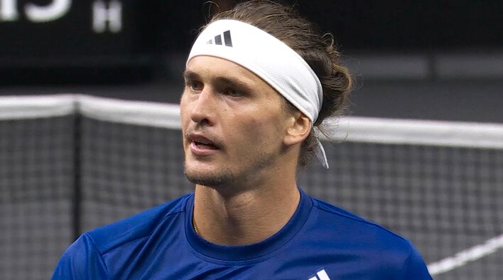 Alexander Zverev vs Taylor Fritz - Highlights - 22 Sep 2025 from Laver Cup 2025 