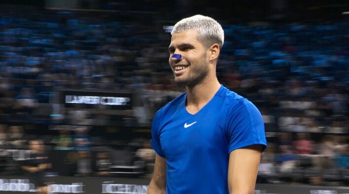 Carlos Alcaraz vs Francisco Cerundolo - Highlights - 22 Sep 2025  from Laver Cup 2025 