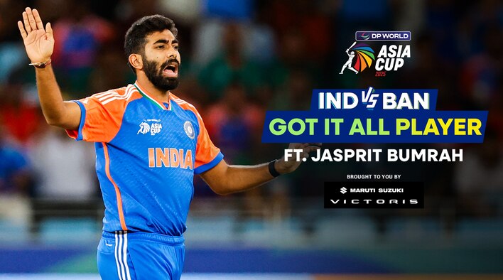 Got It All Player - Jasprit Bumrah - 24 Sep 2025 from Asia Cup 2025 