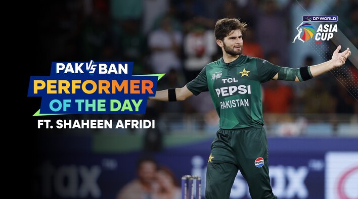Performer Of The Day - Shaheen Afridi from Asia Cup 2025 