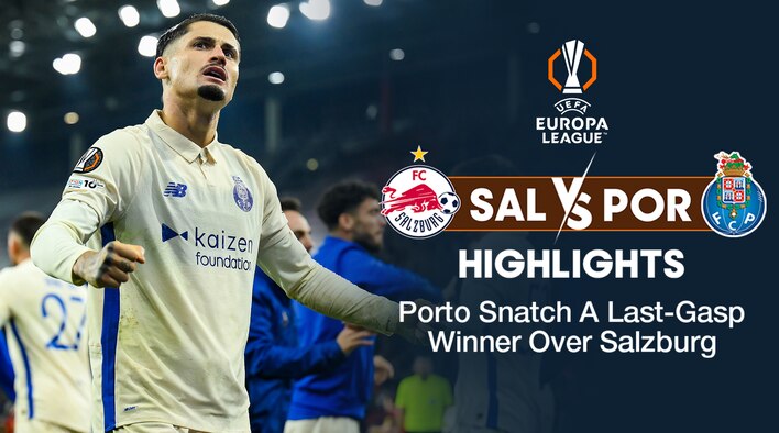 Salzburg vs Porto - Highlights - 26 Sep 2025 from UEFA Europa League 2025-26 