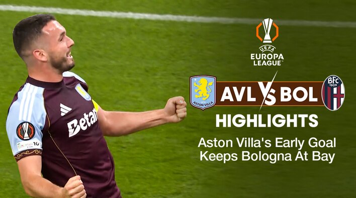 Aston Villa vs Bologna - Highlights - 26 Sep 2025 from UEFA Europa League 2025-26 