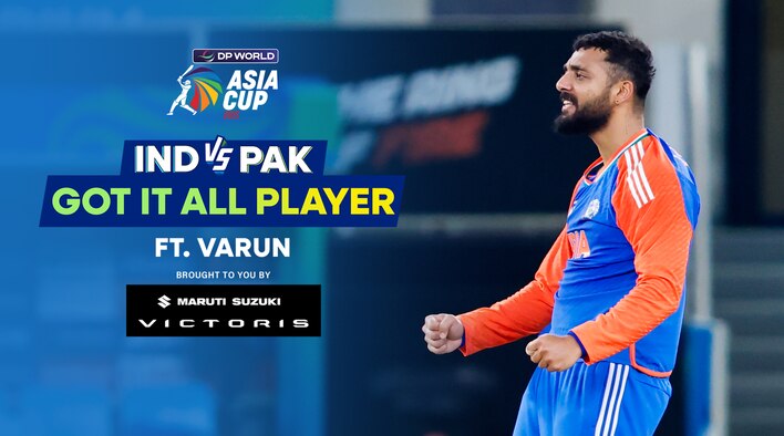 Got It All Player - Varun Chakravarthy - 28 Sep 2025 from Asia Cup 2025 