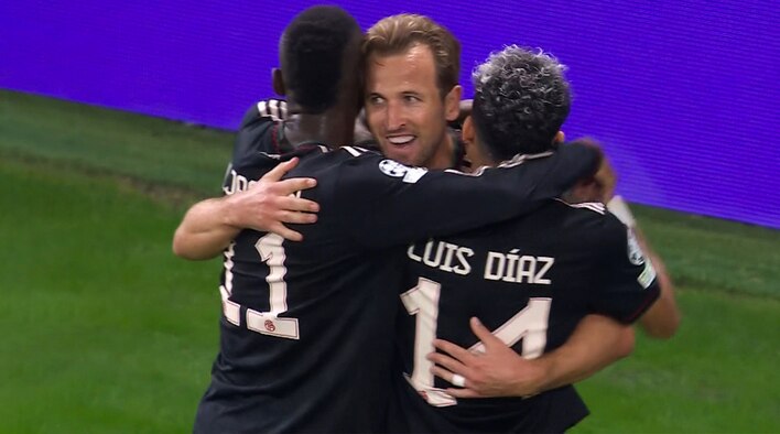 Kane's Brace Powers Bayern's Win from UEFA Champions League 2025-26 