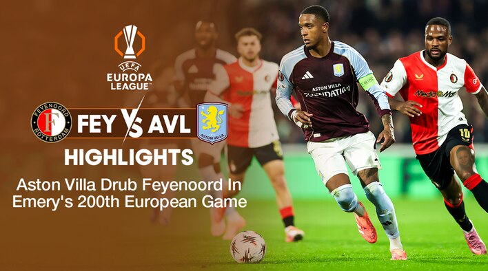 Feyenoord vs Aston Villa - Highlights - 3 Oct 2025 from UEFA Europa League 2025-26 