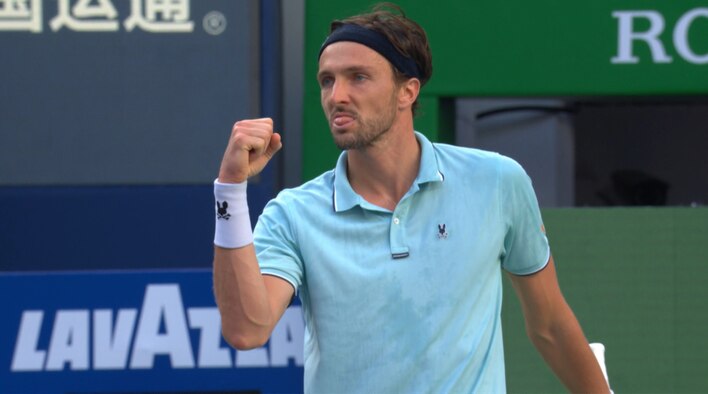 Rinderknech vs Auger-Aliassime - Quarter-Final - Highlights - 10 Oct 2025 from ATP Masters 1000 - Rolex Shanghai Masters 2025 