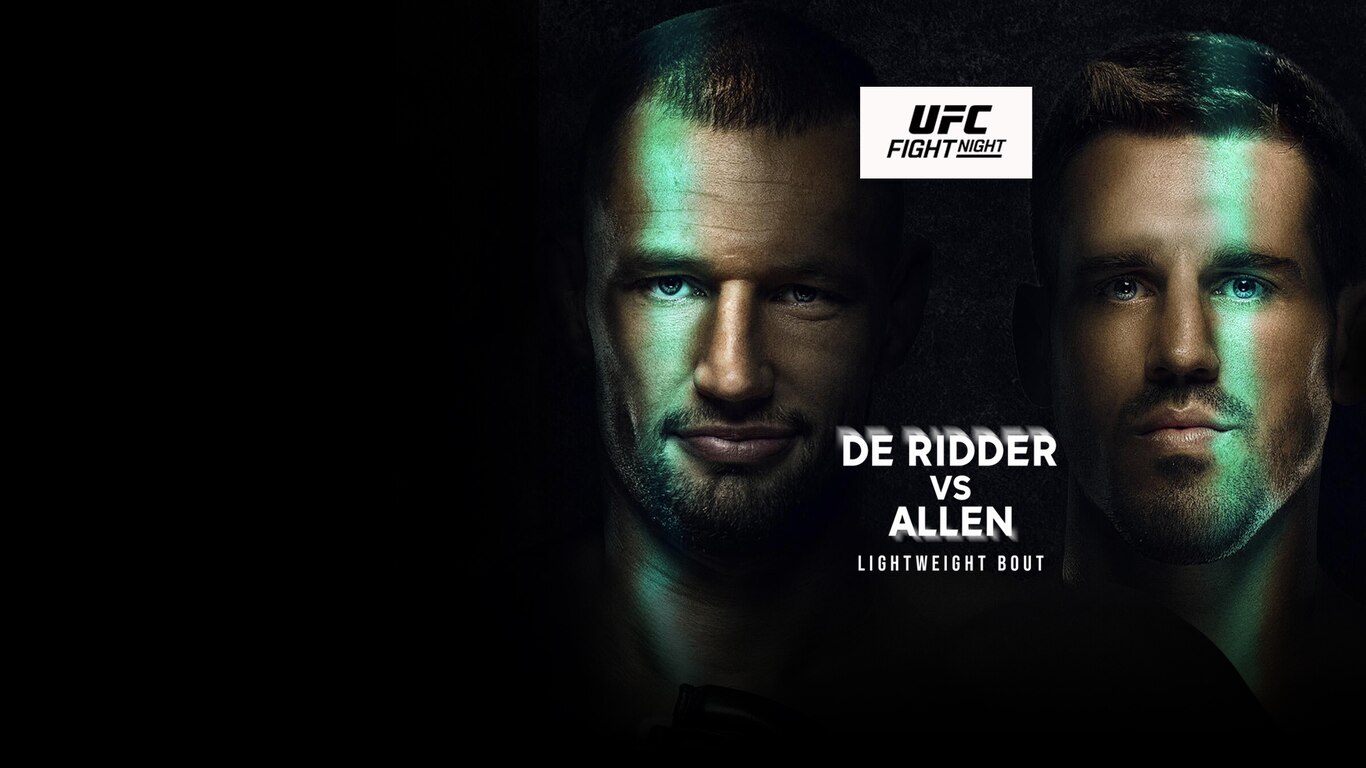 UFC Fight Night - de Ridder vs Allen