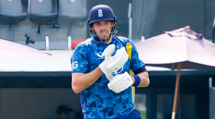 Overton’s Power Burst from England Tour of New Zealand 2025 