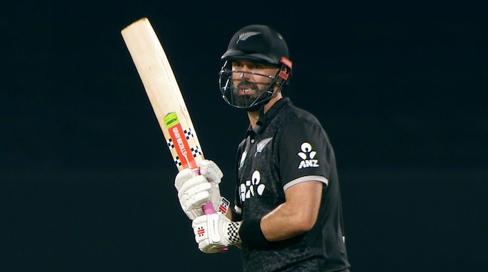 Mitchell Holds The Fort With Forty-Four from England Tour of New Zealand 2025 
