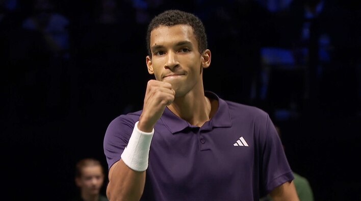 Auger-Aliassime vs Bublik - Semi-Final - Highlights - 1 Nov 2025 from ATP Rolex Paris Masters 2025 
