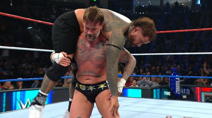 CM Punk vs Jey Uso - Highlights - 2 Nov 2025 from WWE Saturday Night's Main Event 