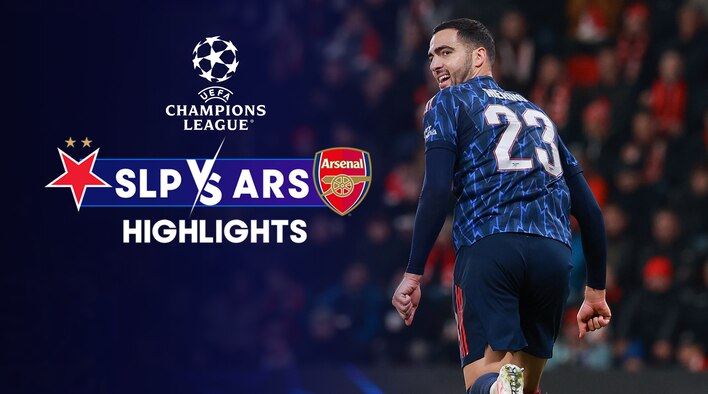 Slavia Prague vs Arsenal - Highlights - 4 Nov 2025 from UEFA Champions League 2025-26 