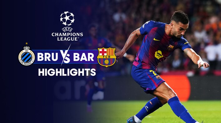 Club Brugge vs Barcelona - Highlights - 6 Nov 2025 from UEFA Champions League 2025-26 