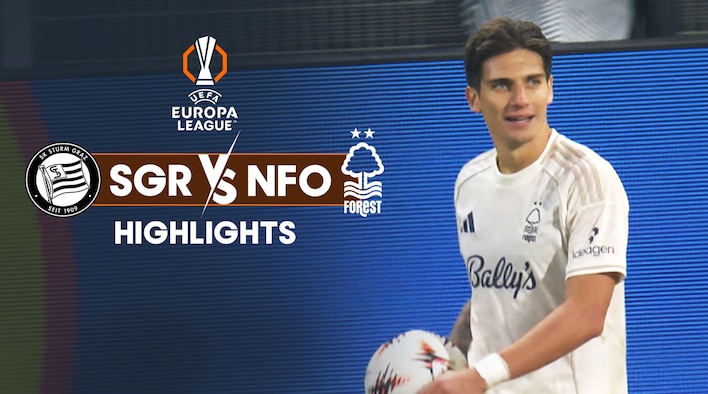 Sturm Graz vs Nott'm Forest - Highlights - 6 Nov 2025 from UEFA Europa League 2025-26 