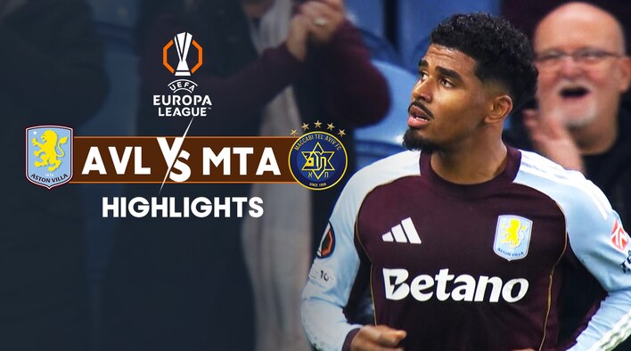 Aston Villa vs M. Tel-Aviv - Highlights - 7 Nov 2025 from UEFA Europa League 2025-26 