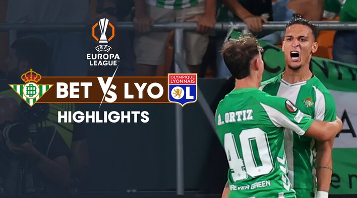 Real Betis vs Lyon - Highlights - 7 Nov 2025 from UEFA Europa League 2025-26 