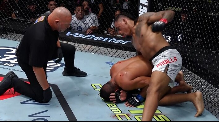 Chris Padilla vs Ismael Bonfim - Highlights - 9 Nov 2025 from UFC Fight Night - Bonfim vs Brown  