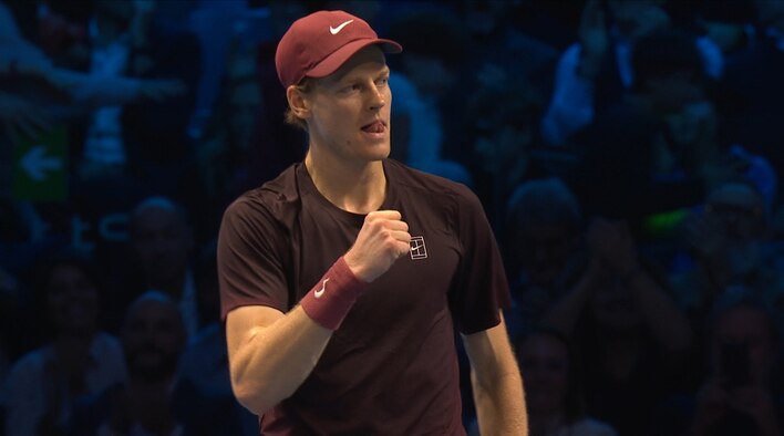 Sinner vs Shelton - Group Stage - Highlights - 14 Nov 2025 from Nitto ATP Finals 2025 