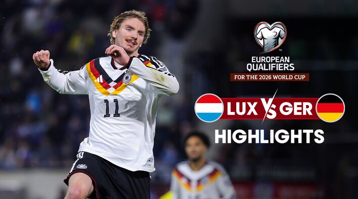 Luxembourg vs Germany - Highlights - 15 Nov 2025 from European Qualifiers For 2026 FIFA World Cup 