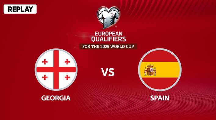 Georgia vs Spain - Replay - 15 Nov 2025 from European Qualifiers For 2026 FIFA World Cup 