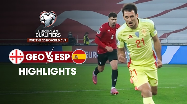 Georgia vs Spain - Highlights - 15 Nov 2025 from European Qualifiers For 2026 FIFA World Cup 