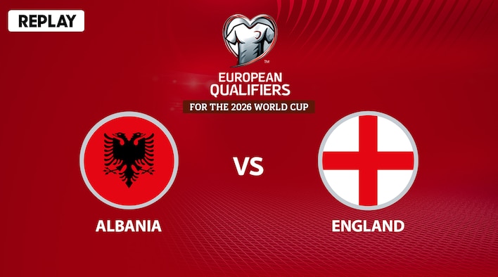 Albania vs England - Replay - 16 Nov 2025 from European Qualifiers For 2026 FIFA World Cup 