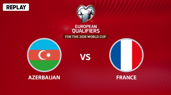 Azerbaijan vs France - Replay - 16 Nov 2025 from European Qualifiers For 2026 FIFA World Cup 