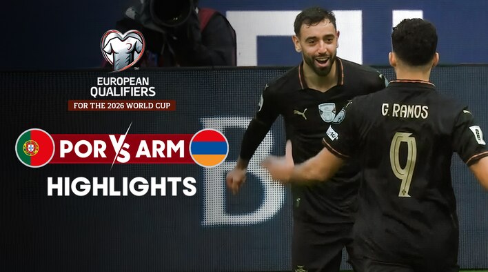 Portugal vs Armenia - Highlights - 16 Nov 2025 from European Qualifiers For 2026 FIFA World Cup 