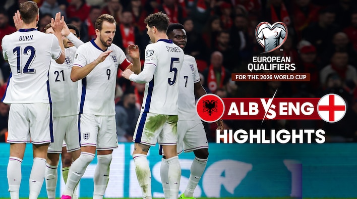 Albania vs England - Highlights - 16 Nov 2025 from European Qualifiers For 2026 FIFA World Cup 