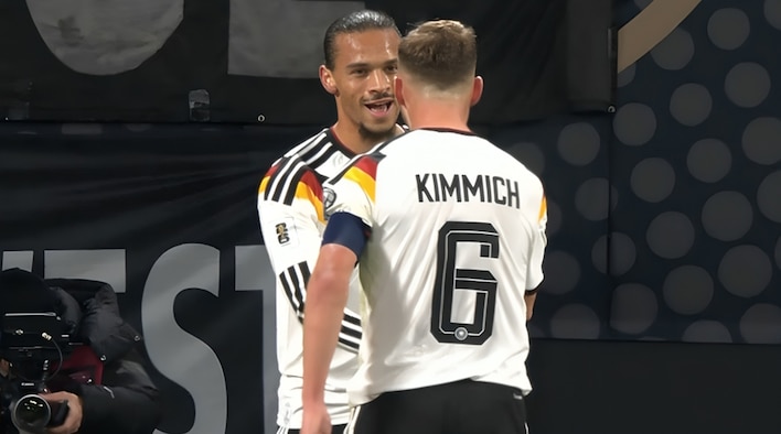 Sane Steps Up For Germany from European Qualifiers For 2026 FIFA World Cup 