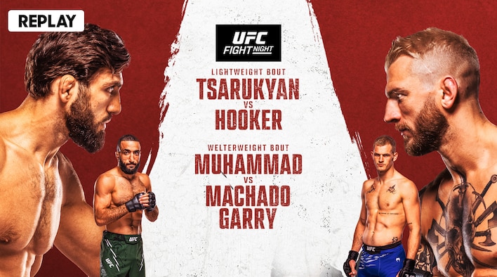 UFC Fight Night - Tsarukyan vs Hooker - Replay - 22 Nov 2025 from UFC Fight Night - Tsarukyan vs Hooker 