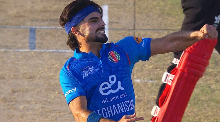 Hong Kong, China FOW - Afghanistan A vs Hong Kong, China - 18 Nov 2025 from DP World Asia Cup Rising Stars Men's 2025 