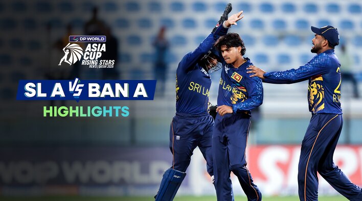 Sri Lanka A vs Bangladesh A - Highlights - 19 Nov 2025 from DP World Asia Cup Rising Stars Men's 2025 