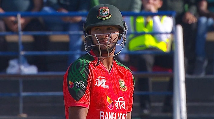 Meherob Smashes 48 In Rapid Cameo from DP World Asia Cup Rising Stars Men's 2025 